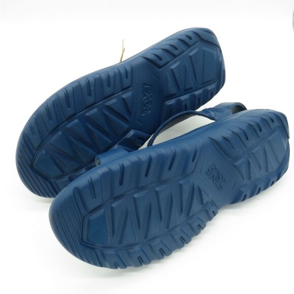 Teva Hurricane Drift Sandals Blue Size 5 Water-Ready Hook Loop Straps NEW - Picture 8 of 8